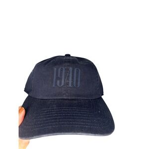 Spark Hat 1940 Adjustable Baseball Cap Navy Blue Casual Everyday‎